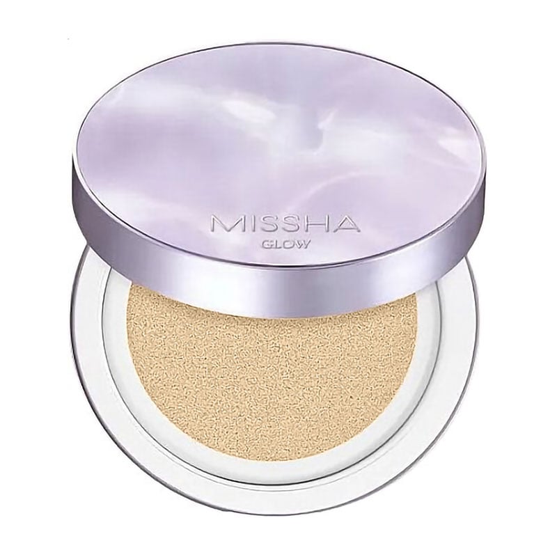 Тональний кушон для обличчя Missha Glow Layering Fit Cushion, SPF 50+ PA++++, 21 Vanilla, 14 г